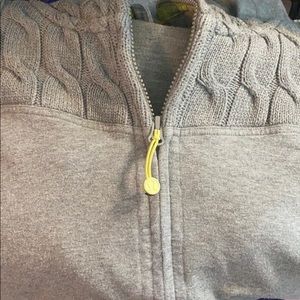 Lululemon Crop Cableknit Hoodie Size 12